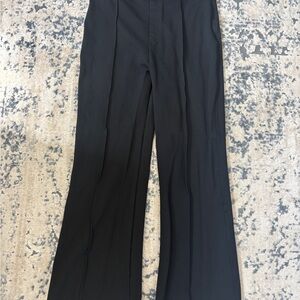 SPANX Black Wide-Leg Dress Pants